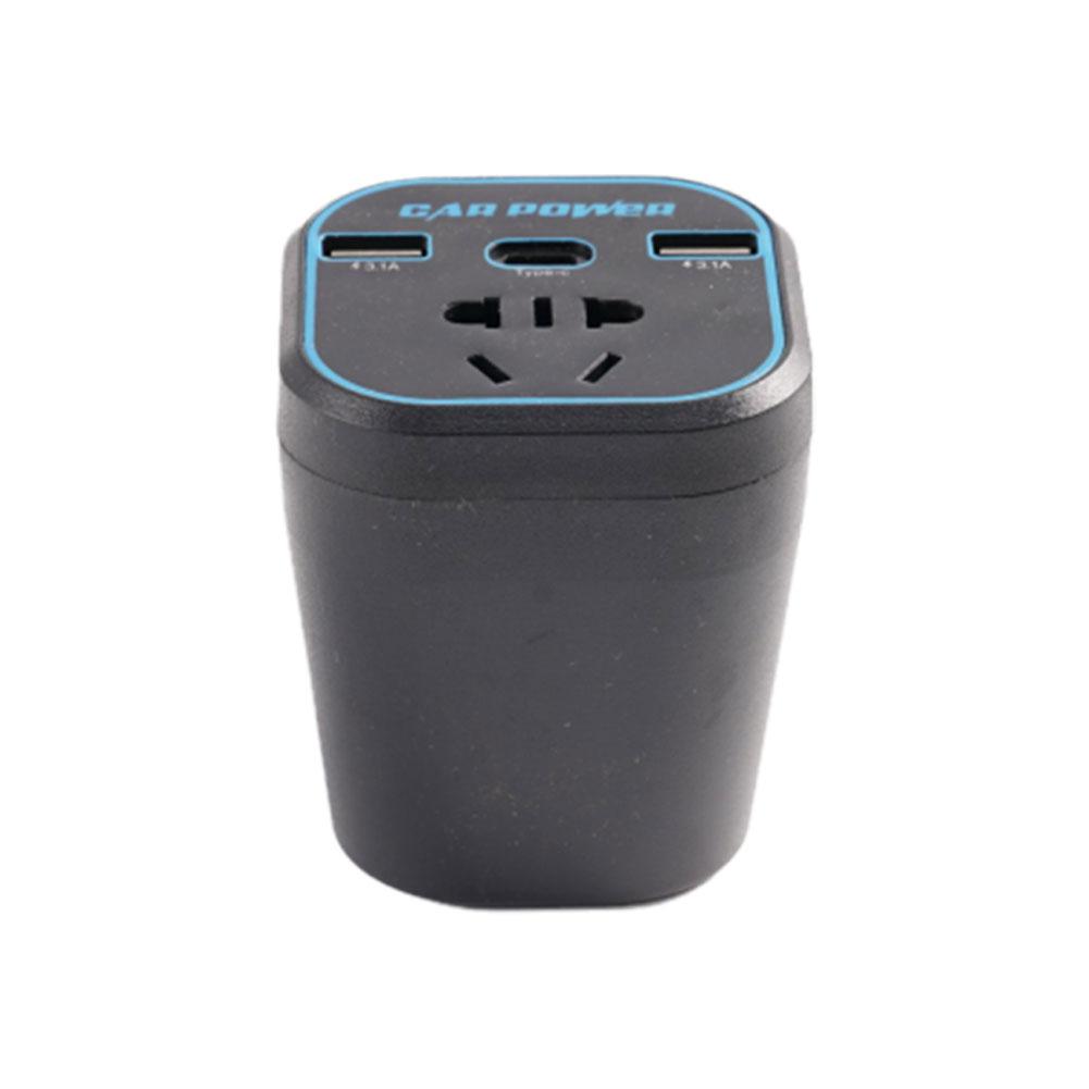 Car Power Inverter 12V/24V TO 110V 220V Converter Type-C Multi-function Charger Socket 3.1A Fast Charger Car Power Converter