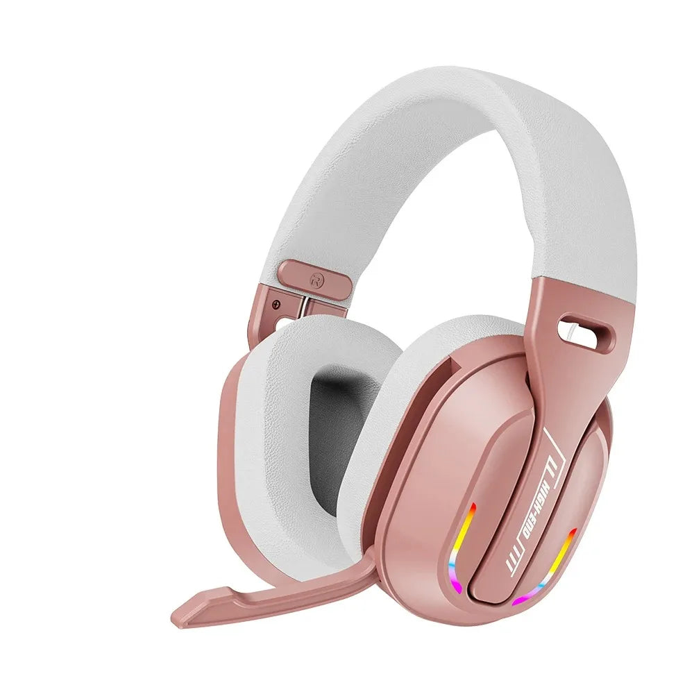 Wireless Bluetooth headphones.B500 Built-in microphone, foldable and lightweight headphones with powerful bass.
