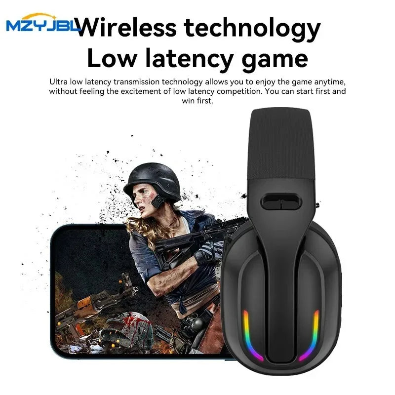 Wireless Bluetooth headphones.B500 Built-in microphone, foldable and lightweight headphones with powerful bass.