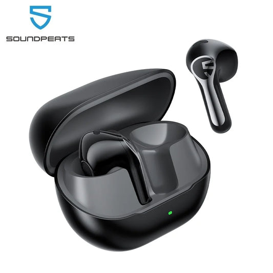 SOUNDPEATS Air6 HS Wireless Earbuds, Bluetooth 6.0 Headphones with 13mm Triple-Magnet Driver, LDAC Hi-Res Audio,Immersive Sound