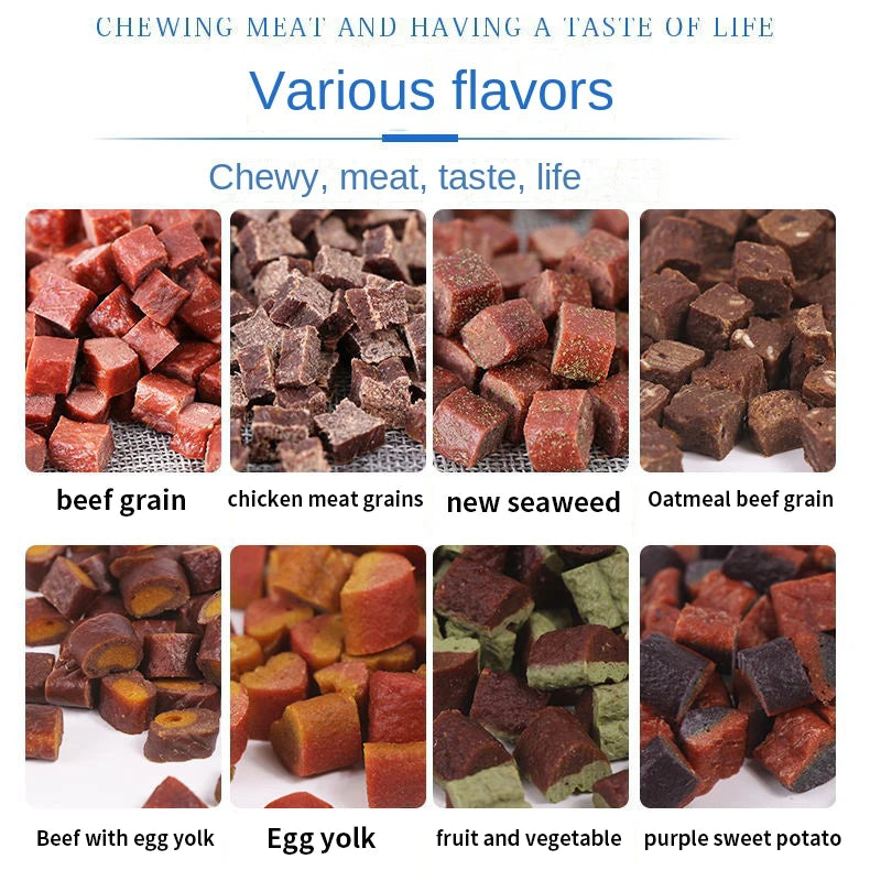 Pet snacks dog food beef grains 430g dog training snacks dog beef grains teddy snacks chicken grains