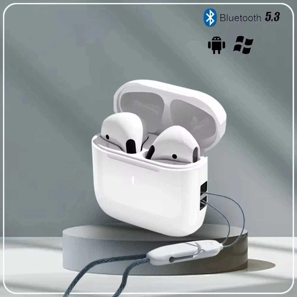 Wireless Bluetooth Earphone True Buds5 HIFI Stereo Sound Bluetooth5.3 Headphone Sport Earbuds With Mic For Android iOS Universal